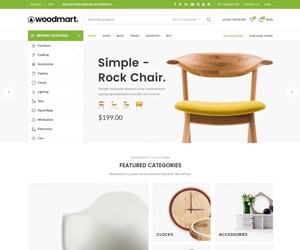 Houten stoel met gele zitting op sliminfrarood.nl.